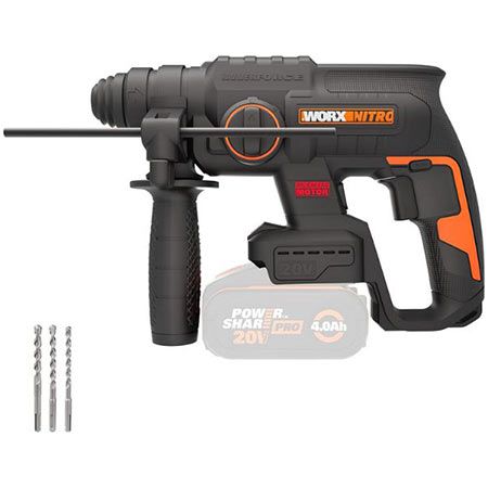🪛 Worx Nitro WX381.9 20V Akku Bohrhammer für 110,42€ (statt 130€)