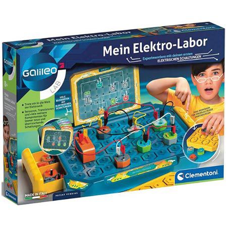 Clementoni Galileo Lab Mein Elektro-Labor, Experimentierkasten für 16,43€ (statt 27€)
