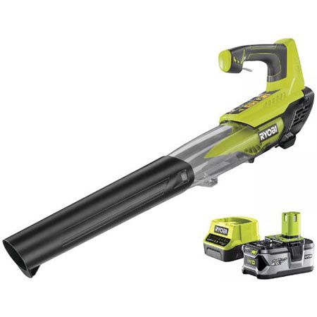 🍂 Ryobi ONE+ RBL18JB40F Akku-Laubbläser Set für 99,99€ (statt 192€)