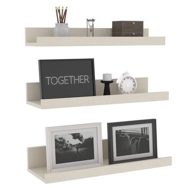 50% Rabatt auf diverse RLAVBL Wandregal Sets z.B.  3x 40cm für 12,49€ (statt 25€)