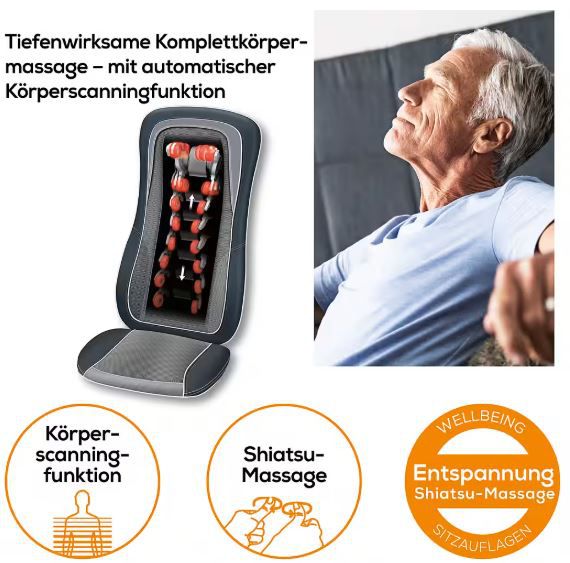 Beurer MG 315 Massagesitzauflage für 99,99€ (statt 147€)