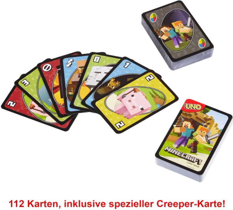 Ostergeschenk? Uno Minecraft Edition für 5,99€ (statt 10€)