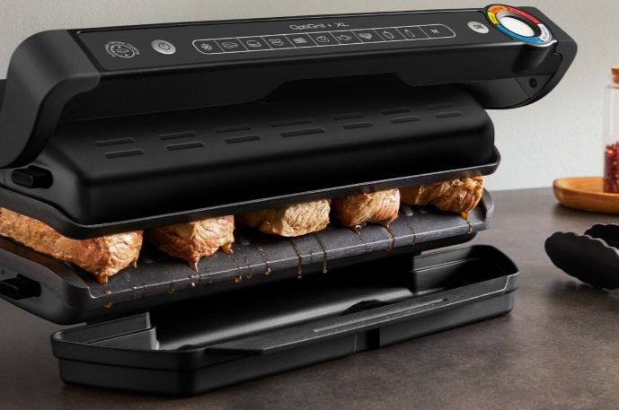 🥩🥪 Tefal GC727810 OptiGrill+ in Schwarz für 99,90€ (statt 127€)