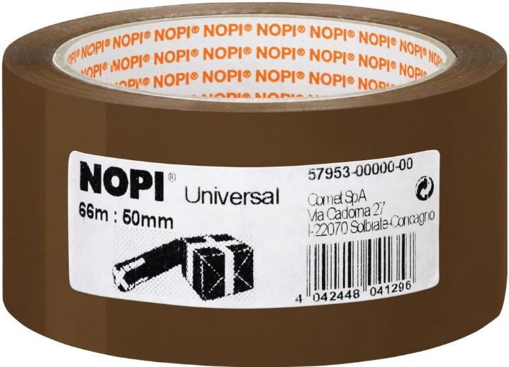 tesa Nopi Verpackungsband aus Polypropylen 66m für 1,79€