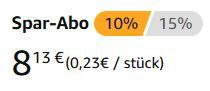 36er Pack Amazon Basics AAA Alkalibatterien 1,5V ab 8€ (statt 11€)
