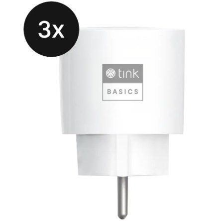 🔌 3x tink Basics Smart Plug mit Matter für 33,33€ (statt 60€)