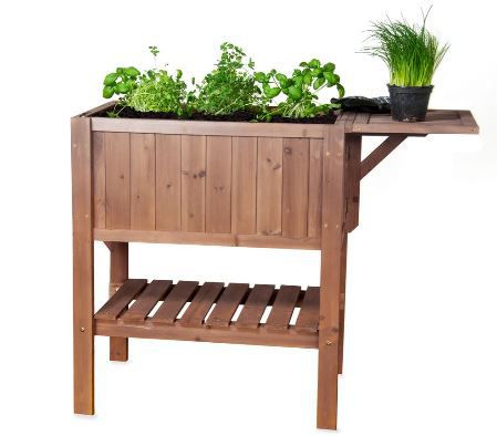 Hecht Hochbeet mit 70cm x 50cm & 80cm Höhe, höhenverstellbar für 62,94€ (statt 75€)