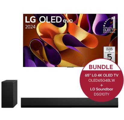 65 Zoll LG OLED evo G4 UHD TV + LG DSG10TY Soundbar für 1.693€ (statt 2.248€)