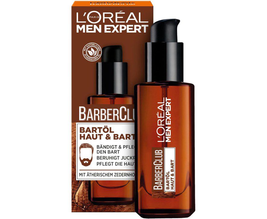 👨 LOréal Men Expert Bartöl für Männer holziger Duft & Zedernholzöl für 4,80€ (statt 9€)