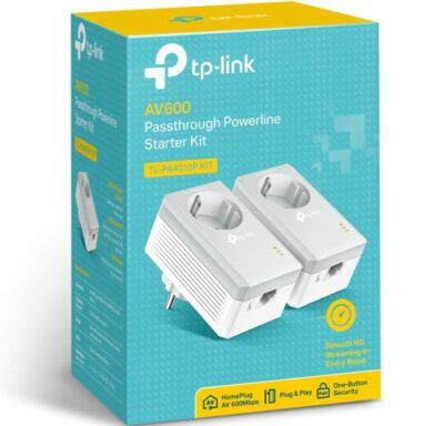 TP-Link Powerline Adapter Starter Kit bis 300Mbit/s ohne WLAN! für 33,99€ (statt 40€)