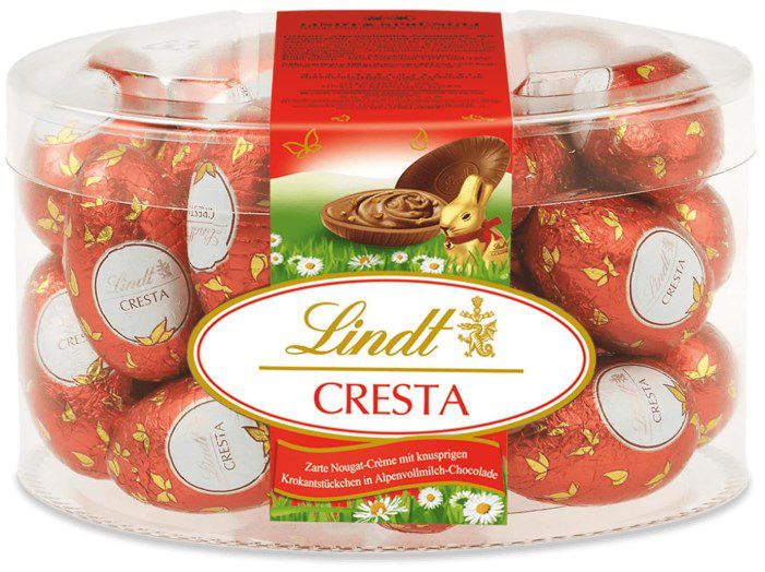 450g Lindt Schokolade Cresta Eier Krokant für 11,99€ (statt 17€)