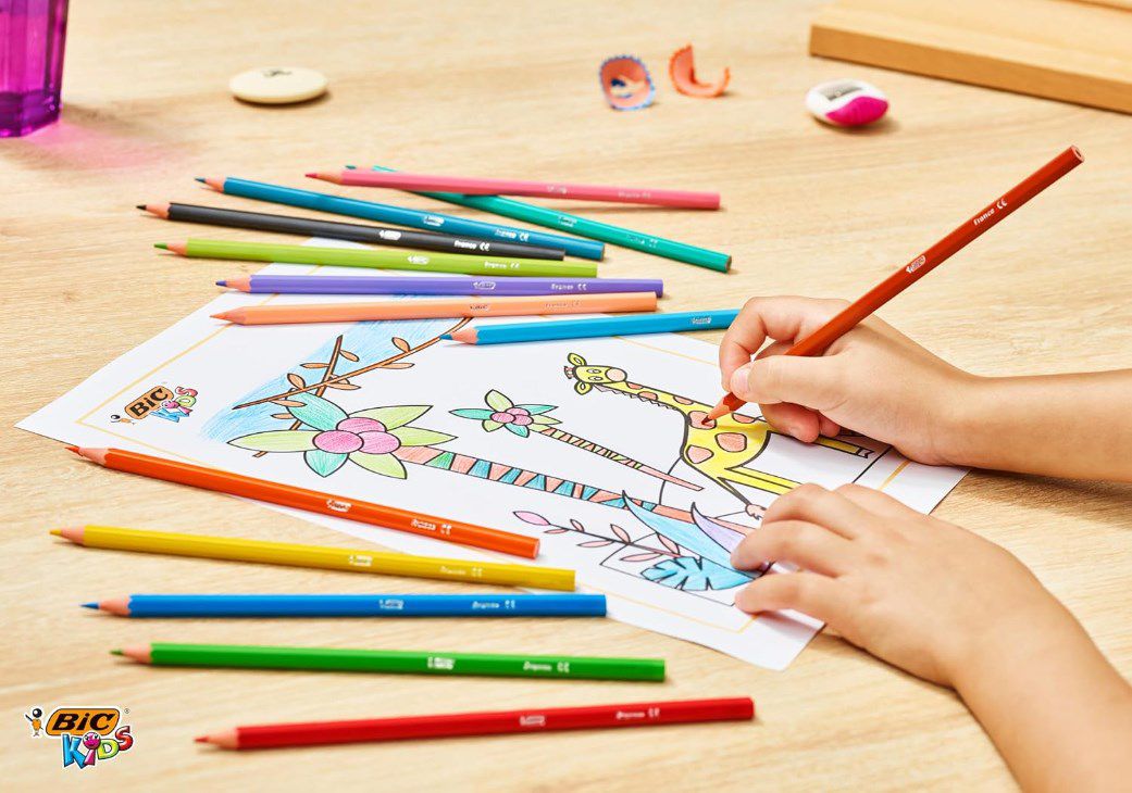 BIC Kids Buntstift Tropicolors 12 Farben für 1,79€ (statt 2,44€)