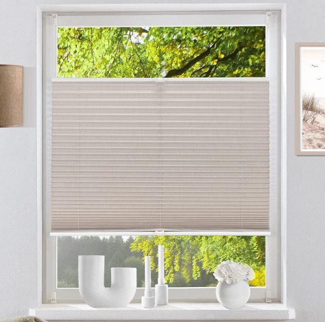 MY HOME Plissee WILLA ohne Bohren ab 8,99€ (statt 28€)