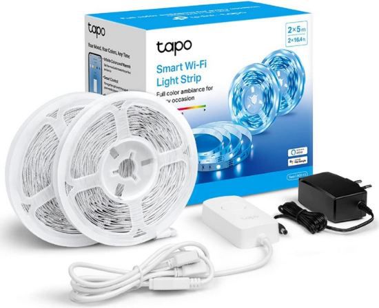TP Link Tapo L900 10 LED Streifen, 2 x 5 Meter für 9,99€ (statt 21€)