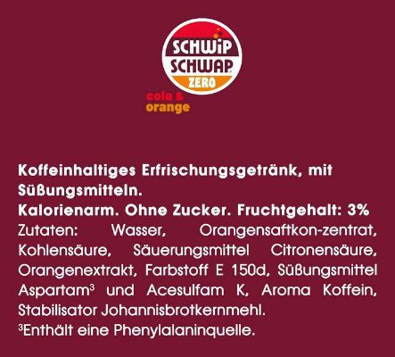 🥤 6 x 1,75L Schwip Schwap Zero für 8,49€ (statt 11€)