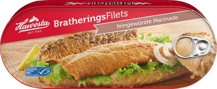 🐟 13er Pack Hawesta MSC Bratheringsfilets, je 200g für 31,35€ (statt 39€)
