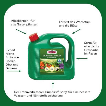 🌼 4L Substral Universal Flüssigdünger mit Humifirst für 16,49€ (statt 20€)