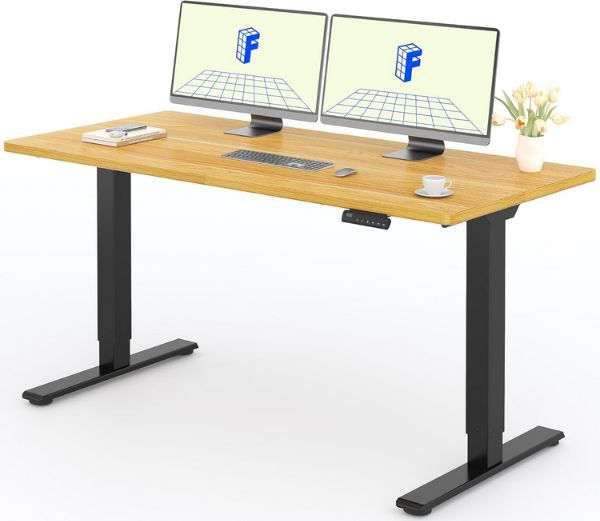 Flexispot Höhenverstellbarer Schreibtisch mit Platte, 160x80cm für 254,99€ (statt 300€)