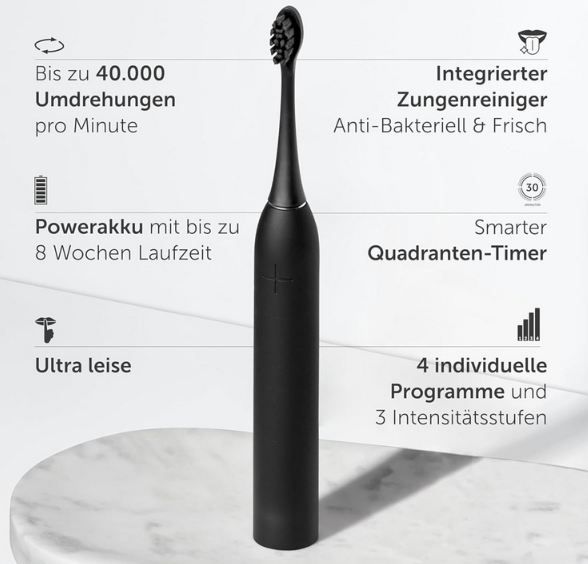🪥 Wondersmile Schallzahnbürste Pro mit 4 Modi für 59€ (statt 70€)
