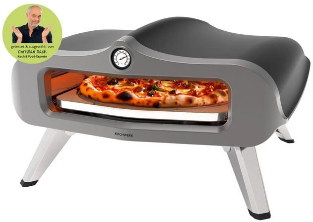 🍕 Rachs Kochwerk Gas Pizzaofen für bis zu 34,5cm Pizzen für 199,99€ (statt 233€)