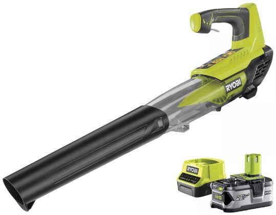 🍂 Ryobi ONE+ RBL18JB40F Akku Laubbläser Set für 99,99€ (statt 160€)