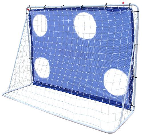 ⚽ MUWO Fußballtor mit Torwand, 217 x 153cm für 32,22€ (statt 60€)
