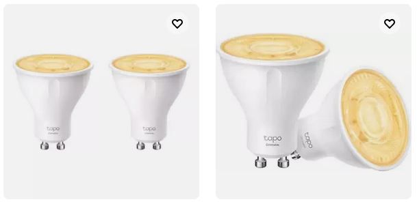 💡 eBay: 50% Rabatt auf TP Link Tapo Leuchtmittel   z.B. 2er GU10 Birnen für 9,99€ (statt 20€)