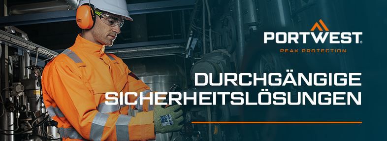 🦺 Portwest C474 Sicherheitsweste mit 2 Streifen für 1,78€ (statt 3€)