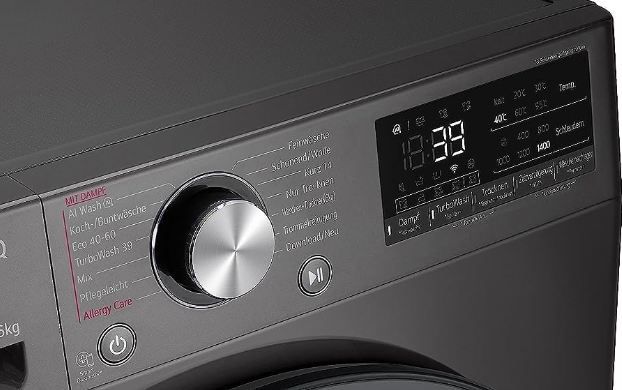 🥼 LG W4WR7096YB Waschtrockner, 9/6 Kg mit WiFi für 599€ (statt 690€)