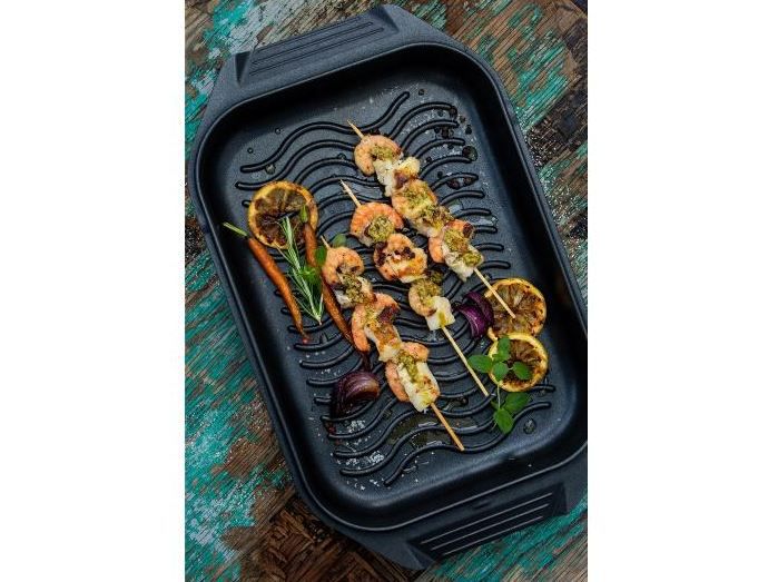 🍲 ELO Karree Alugussbräter mit Universaldeckel, 42 x 26cm, 6,6L für 45,94€ (statt 61€)