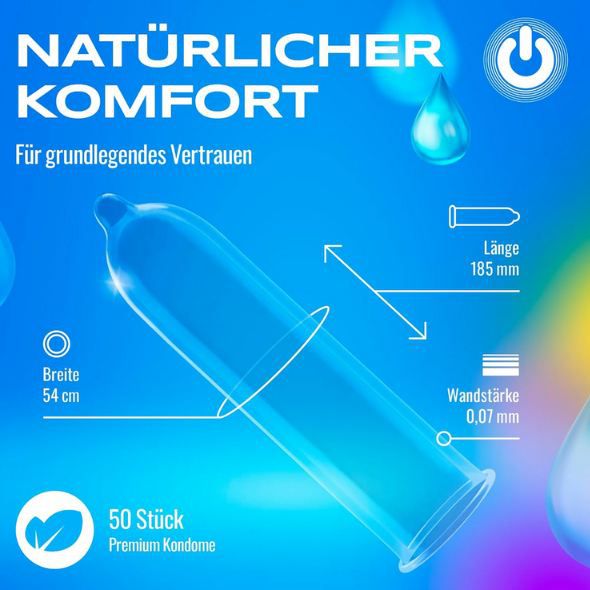 50er Pack ON Natural Feeling Kondome, 54mm ab 8,99€ (statt 19€)