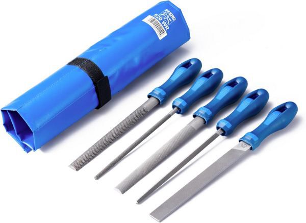 PFERD Werkstattfeilen Set in PVC Rolltasche mit 5 Feilen für 29,90€ (statt 44€)