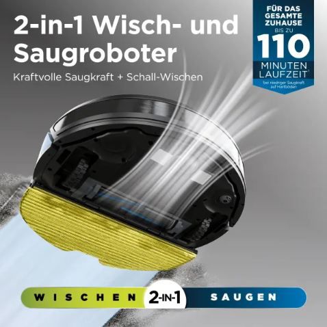 🧹 Shark RV2620WAEU Matrix Plus Saug  & Wischroboter mit Station für 334,39€ (statt 375€)