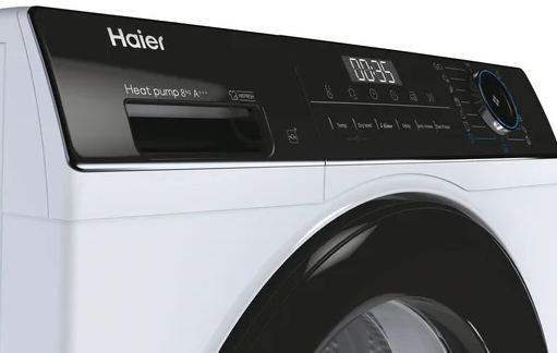 👕 Haier HD80 A3939E Wärmepumpentrockner, 8Kg für 504,90€ (statt 579€)