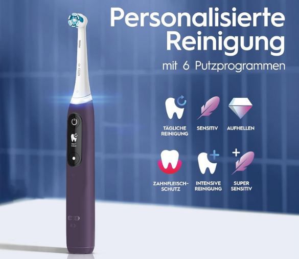 🦷 Oral B iO Series 8 Plus Edition Elektrische Zahnbürste für 189,99€ (statt 219€)