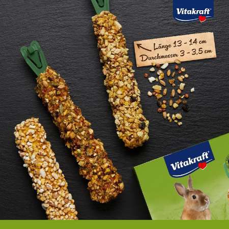 🐇 3er Pack Vitakraft Kräcker Mix Knabberstangen ab 1,76€ (statt 2,29€)