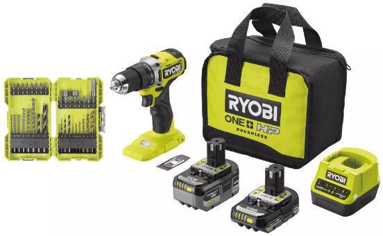 🪛 Ryobi RPD18C 2C42SA32 One+ Akku Schlagbohrschrauber Set für 149,99€ (statt 250€)