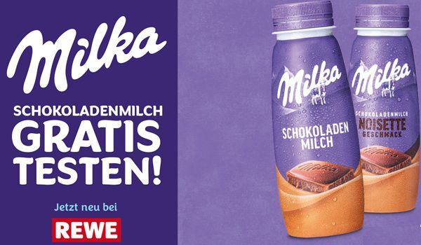 Wieder da! Milka Schokoladenmilch gratis ausprobieren