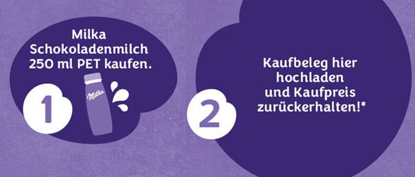 Wieder da! Milka Schokoladenmilch gratis ausprobieren