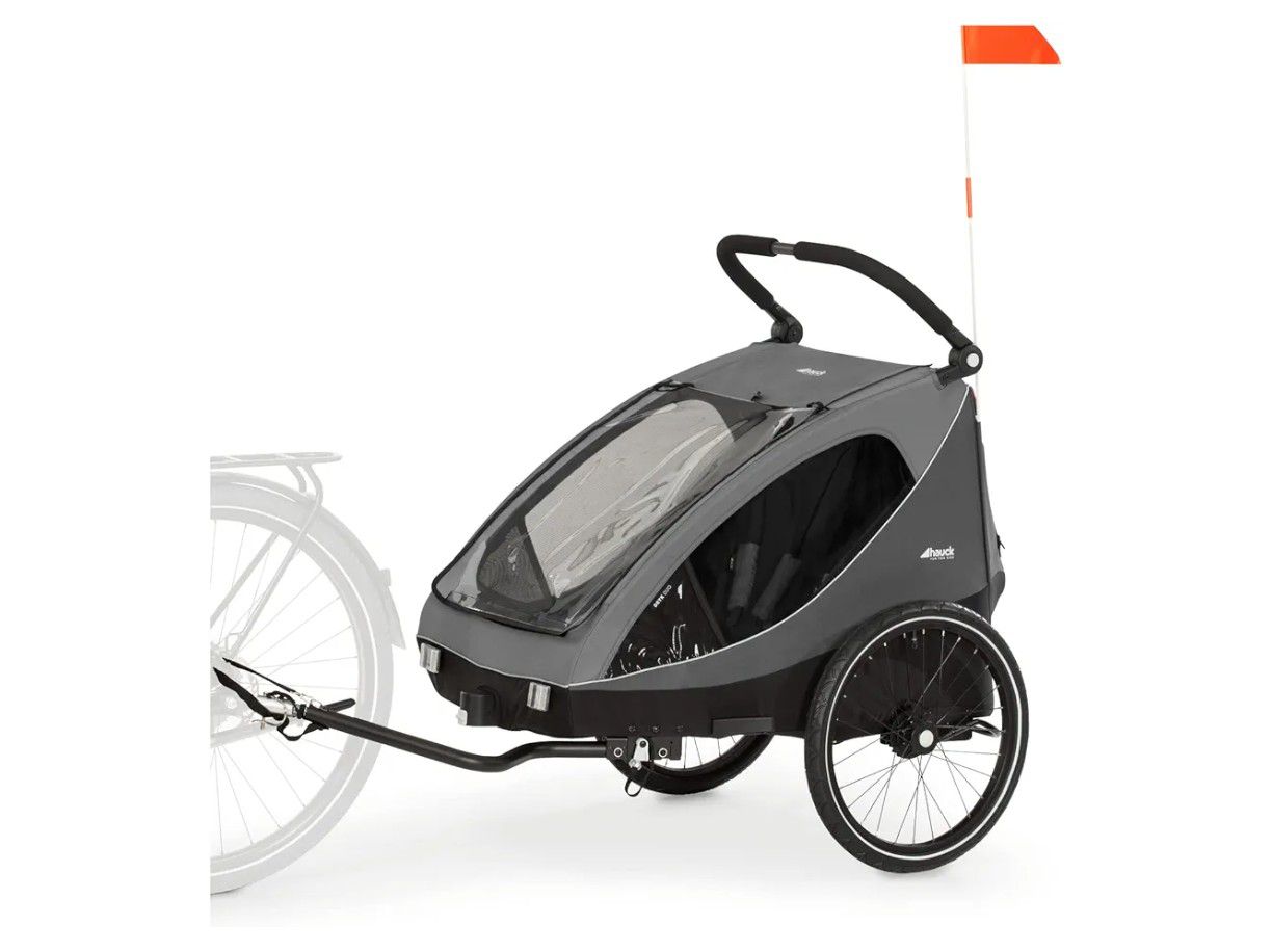 hauck 2in1 Fahrradanhänger & Buggy für 2 Kinder ab 6 Monaten für 299€ statt 351,90€