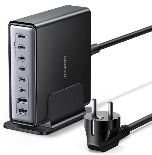 UGREEN 200W USB C Ladegerät mit 8 Ports für 59,98€ (statt 80€)