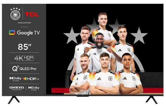 💥😳 TCL 85T7B   85 Zoll QLED Pro Fernseher für 749€ (statt 1.009€)