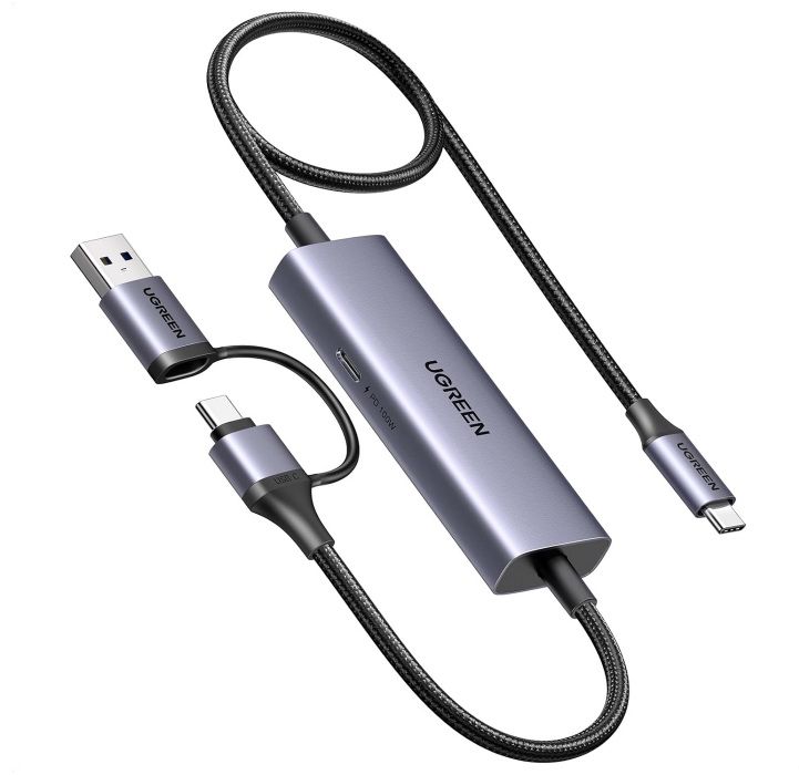 UGREEN Video Capture Card & PD 100W für 25,49€ (statt 30€)
