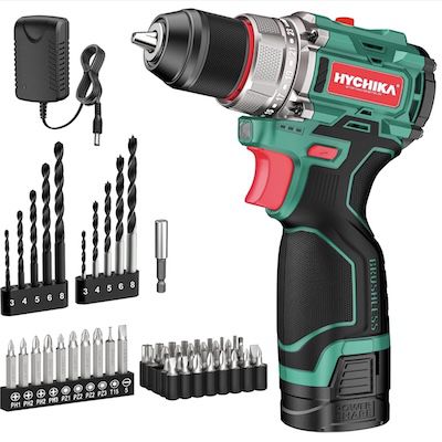 🔧🪛 ​HYCHIKA Bürstloser Akkuschrauber inkl. Akku & Ladegerät für 47,99€ (statt 60€)