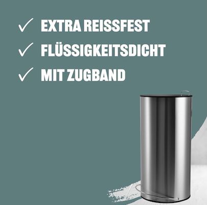 🗑️ 30x 60L by Amazon Müllbeutel für 1,85€ 👉🏻 0,06€ pro Beutel