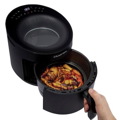 🍖🍟 Russell Hobbs Heißluftfritteuse mit 5L & Sichtfenster für 79,99€ (statt 88€)