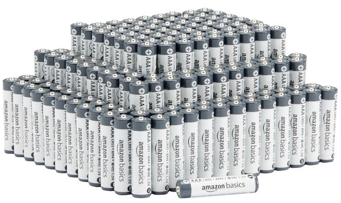 🔋 150x Amazon Basics AAA Alkali Batterien für 23€ (statt 28€) 👉🏻 0,15€ pro Batterie