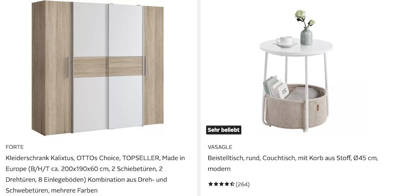 🤑🔥 OTTO: 20% Extra auf Wohnen Highlights z.B. XXL Sitzsack mit Hocker für 160€ (statt 200€)