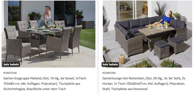 🤑🔥 OTTO: 20% Extra auf Wohnen Highlights z.B. XXL Sitzsack mit Hocker für 160€ (statt 200€)