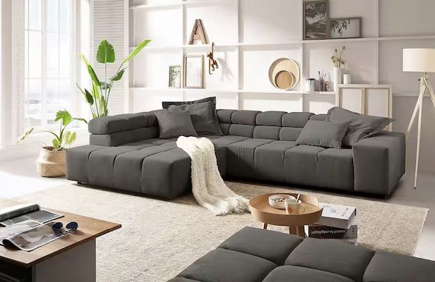 🛋️🏠 INOSIGN Ecksofa Ancona in L Form für 1.640€ (statt 2.000€)